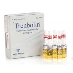 Alpha Pharma Trenbolin Enanthate 250mg 10 Ampul